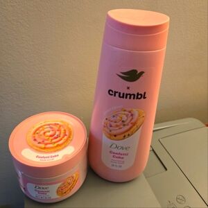 BRAND NEW DOVE CRUMBL CONFETTI CAKE SET